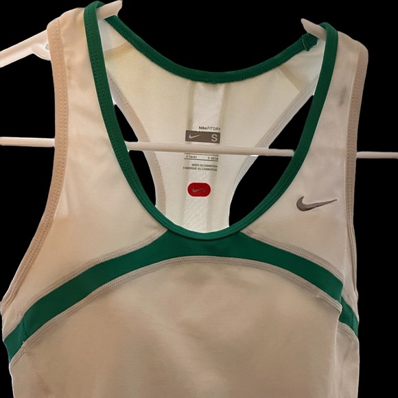 Nike Athletic Fit Dry Tank Size Small White - Women - Picture 2 of 7